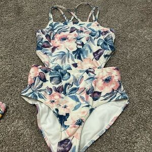 Abercrombie Kids cutout bathing suit